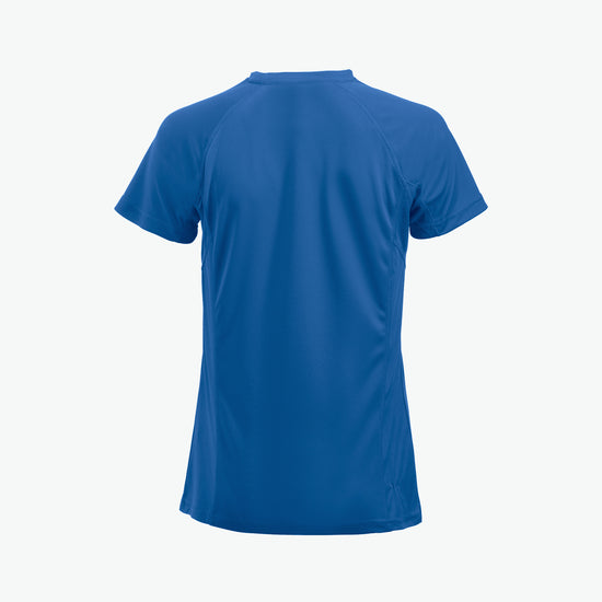 Clique Premium Active-T Women - Kobalt T-Shirt Dames Clique