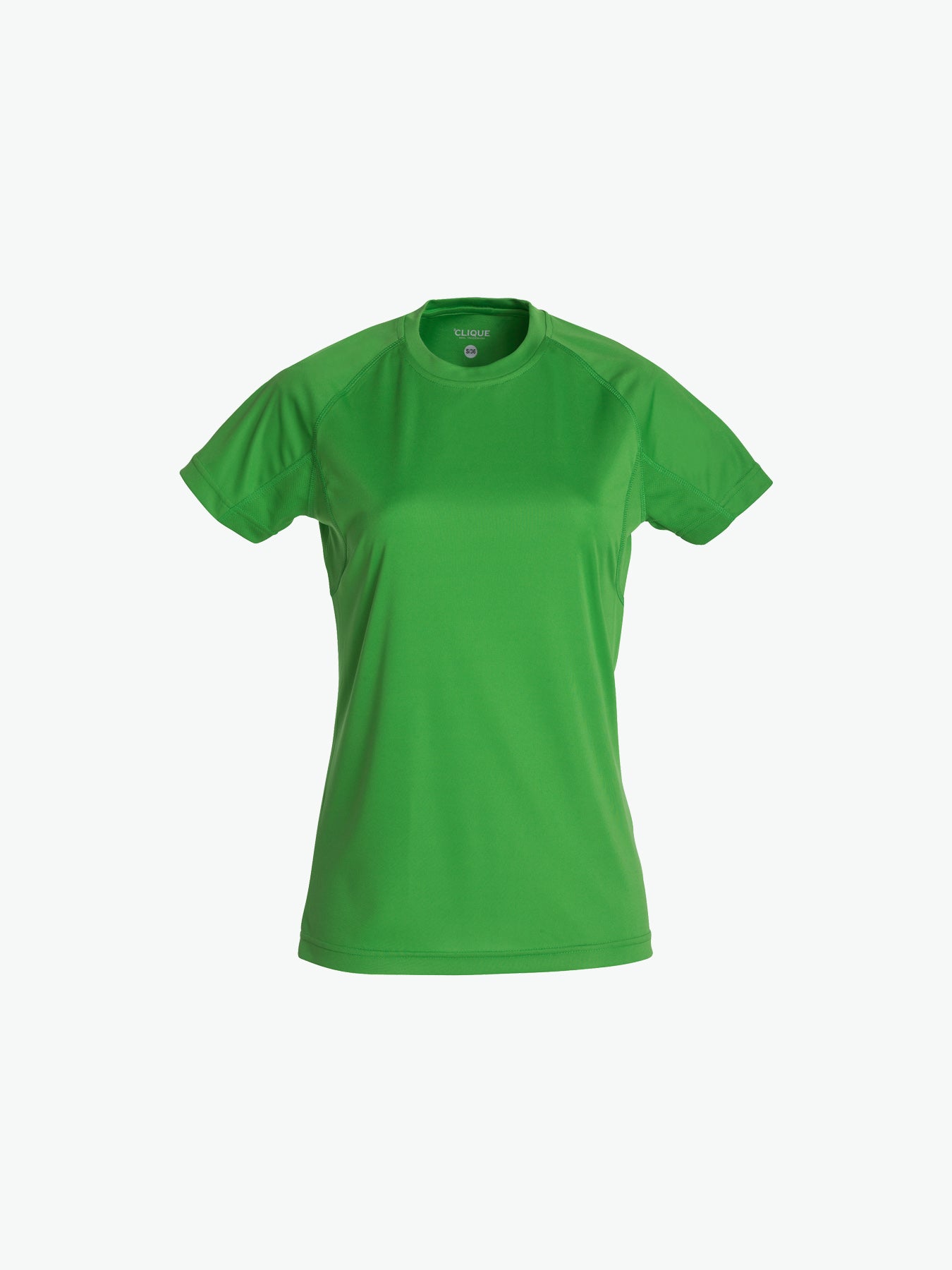 Clique Premium Active-T Women - Appelgroen T-Shirt Dames Clique S