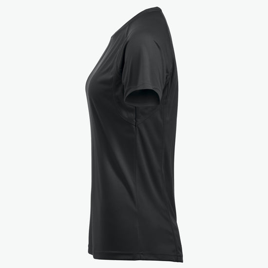 Clique Premium Active-T Women - Zwart T-Shirt Dames Clique