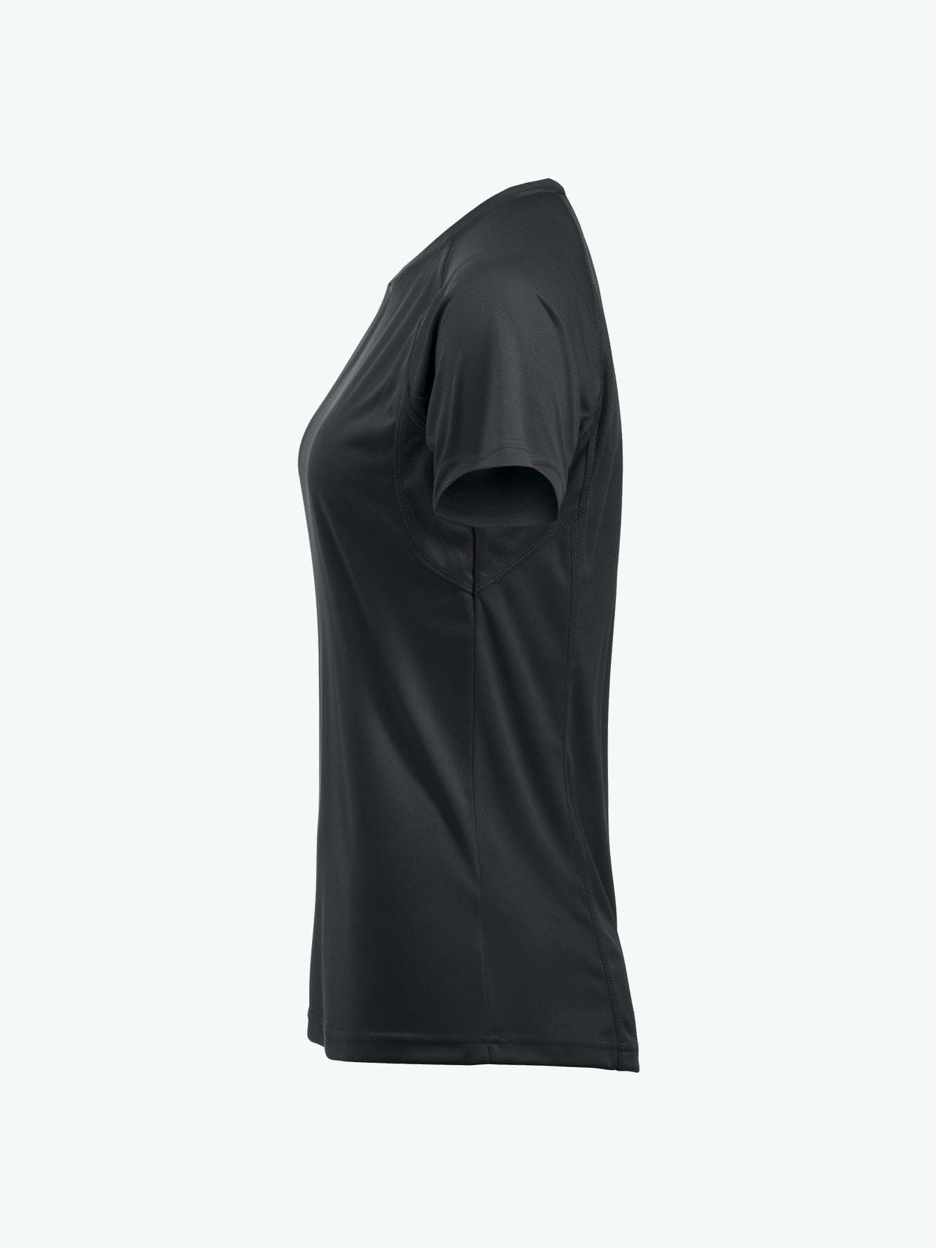 Clique Premium Active-T Women - Zwart T-Shirt Dames Clique
