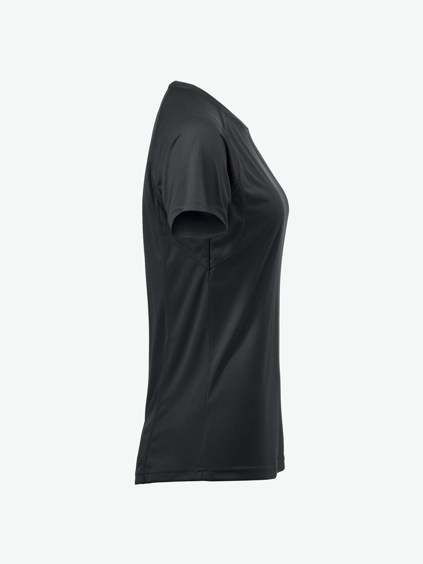 Clique Premium Active-T Women - Zwart T-Shirt Dames Clique