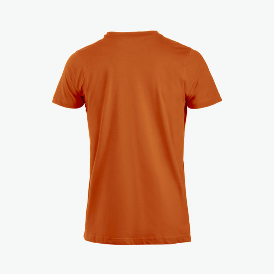 Clique Premium-T Mens - Dieporanje T-Shirt Clique