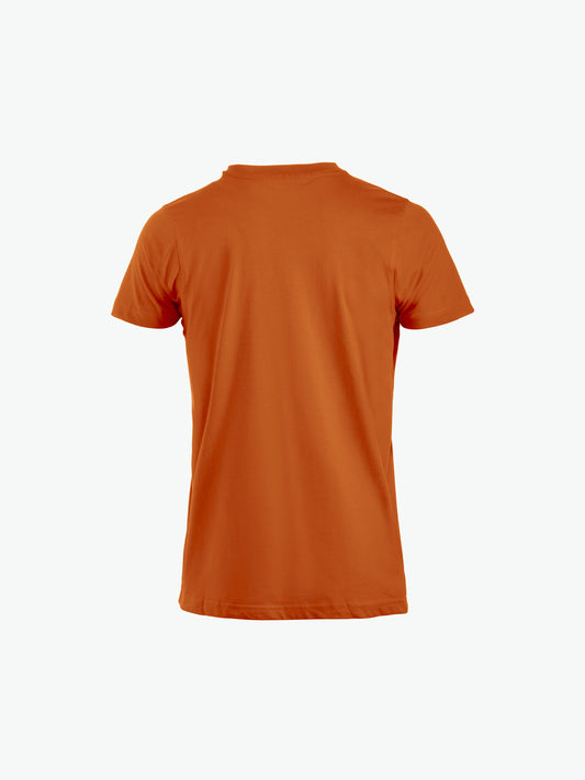 Clique Premium-T Mens - Dieporanje T-Shirt Clique