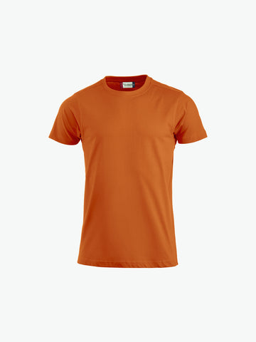 Clique Premium-T Mens - Dieporanje T-Shirt Clique S