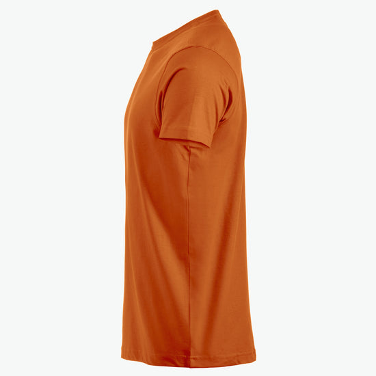 Clique Premium-T Mens - Dieporanje T-Shirt Clique