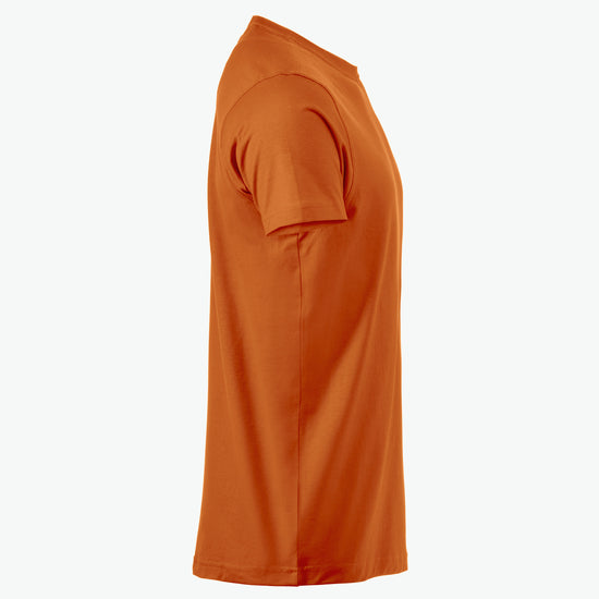 Clique Premium-T Mens - Dieporanje T-Shirt Clique