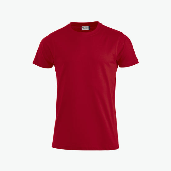 Clique Premium-T Mens - Rood T-Shirt Clique S
