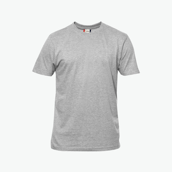 Clique Premium-T Mens - Grijsmelange T-Shirt Clique S