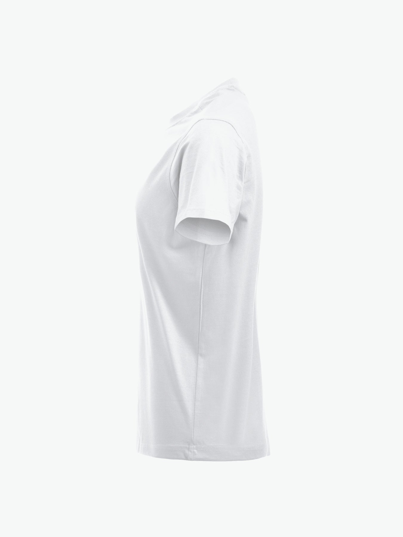 Clique Premium-T Women - Wit T-Shirt Dames Clique