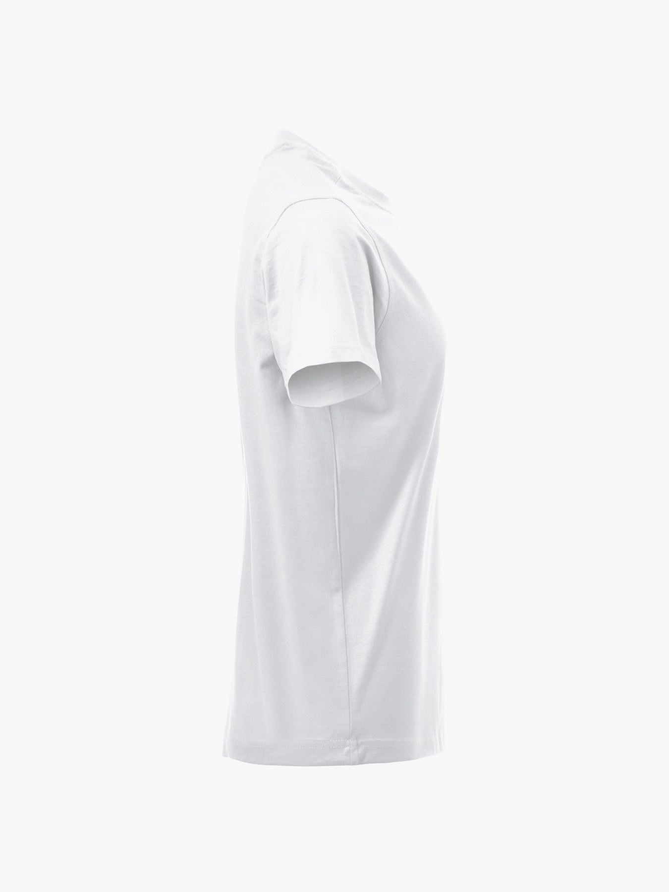 Clique Premium-T Women - Wit T-Shirt Dames Clique