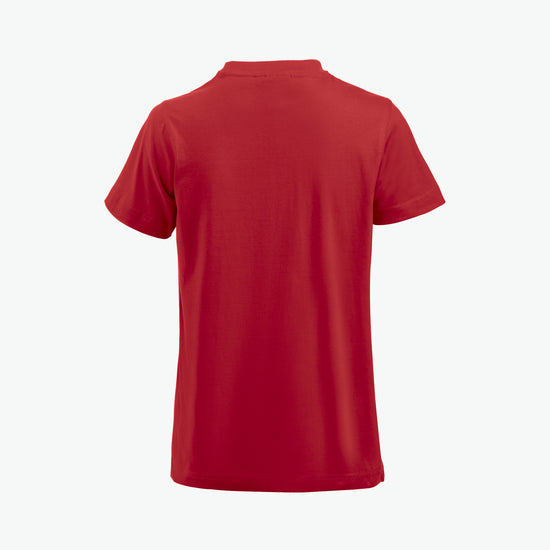 Clique Premium-T Women - Rood T-Shirt Dames Clique