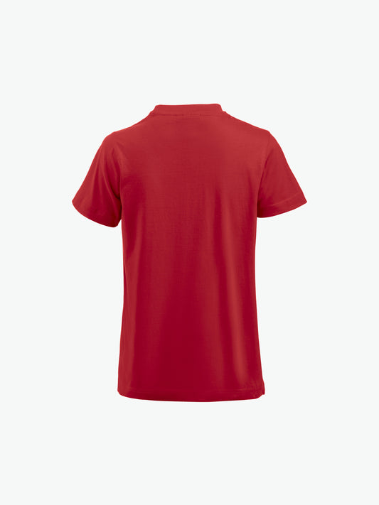 Clique Premium-T Women - Rood T-Shirt Dames Clique
