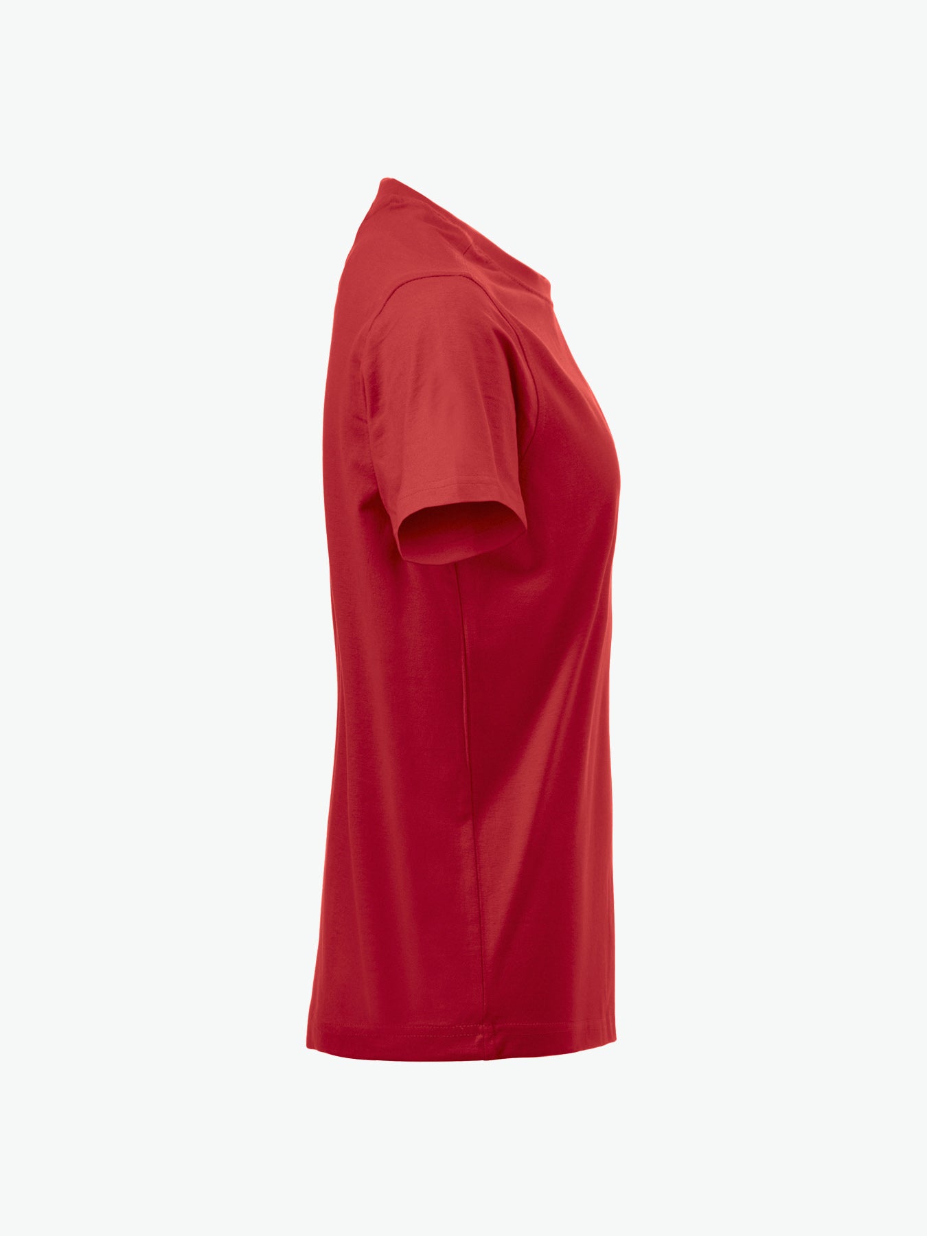 Clique Premium-T Women - Rood T-Shirt Dames Clique