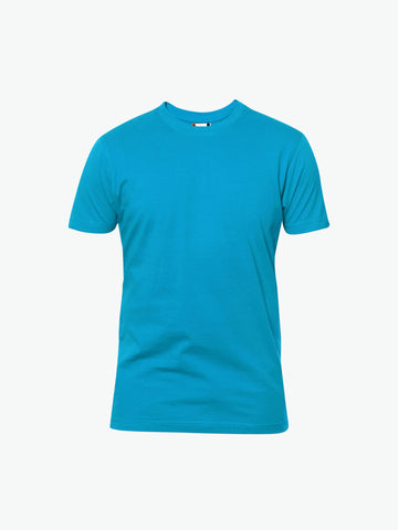 Clique Premium-T Mens - Turquoise T-Shirt Clique S