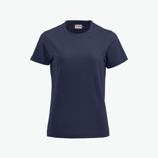 Clique Premium-T Women - Dark Navy T-Shirt Dames Clique S