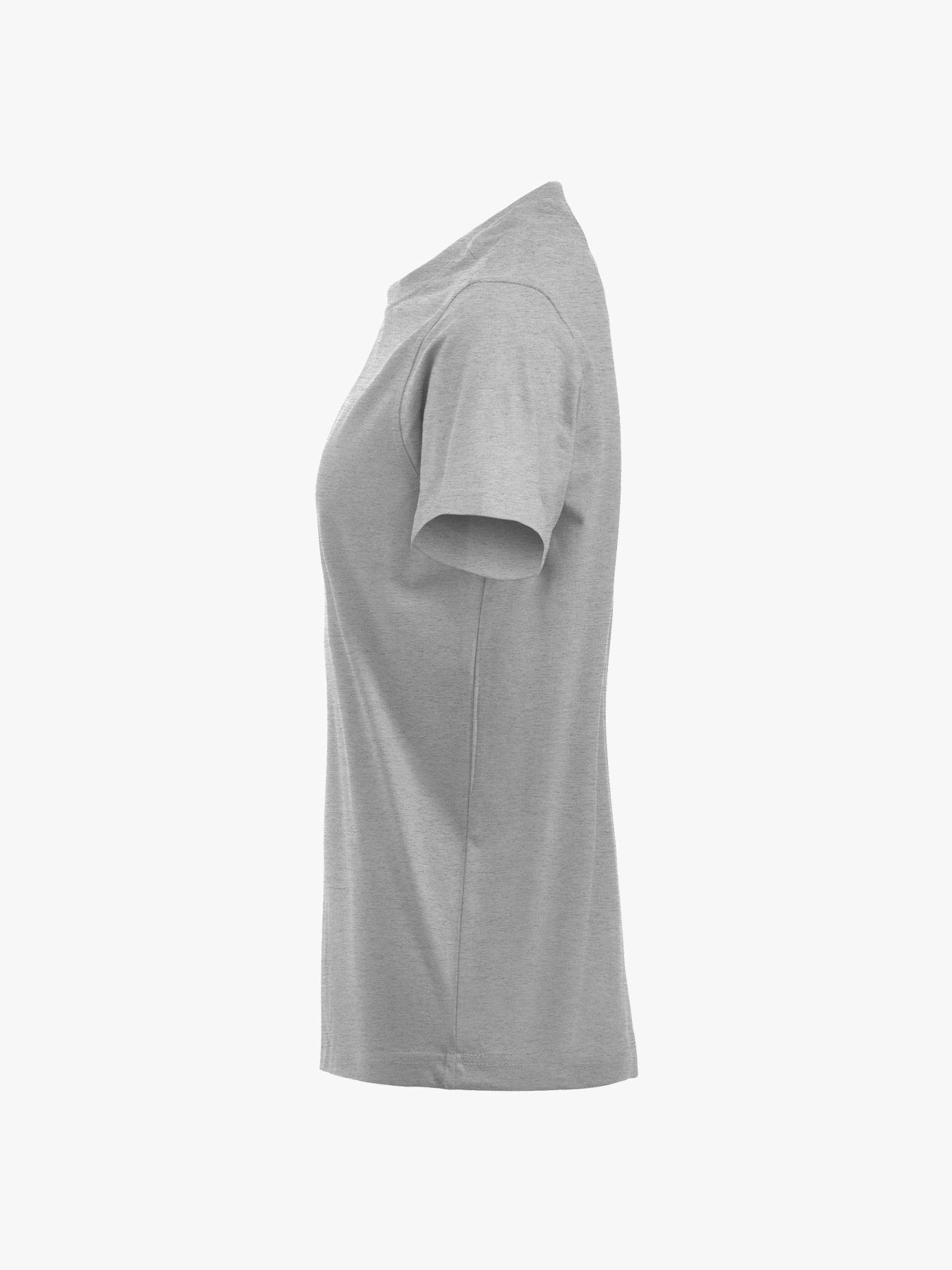 Clique Premium-T Women - Grijsmelange T-Shirt Dames Clique