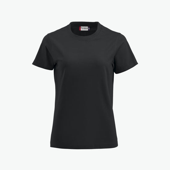 Clique Premium-T Women - Zwart T-Shirt Dames Clique S