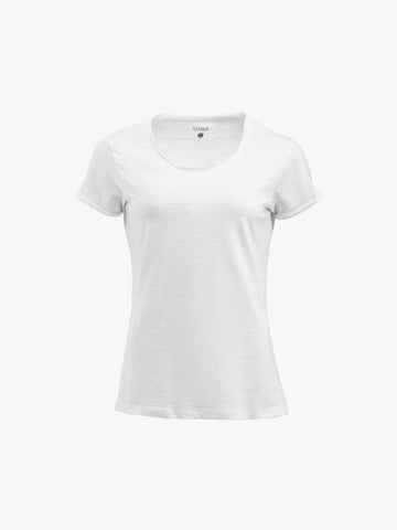 Clique Derby-T Women - Steenwit T-Shirt Dames Clique