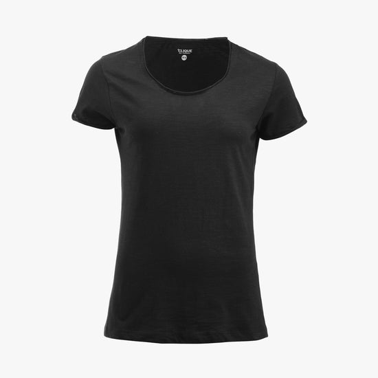 Clique Derby-T Women - Zwart T-Shirt Dames Clique XS