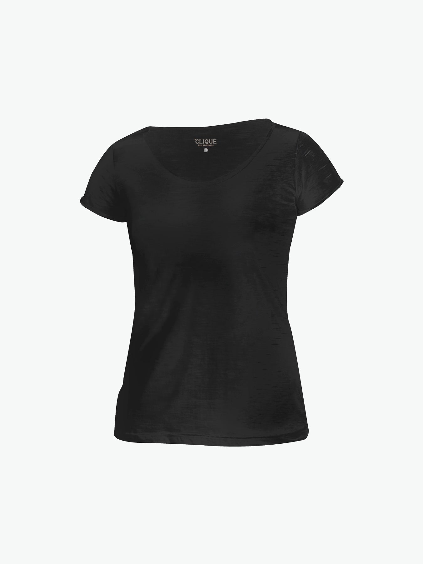 Clique Derby-T Women - Zwart T-Shirt Dames Clique