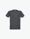 Clique Stretch-T - Antraciet Melange T-Shirt Clique S