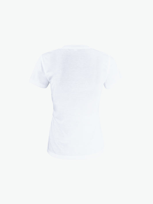 Clique Neon-T Women - Wit T-Shirt Dames Clique