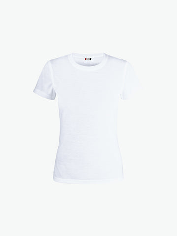 Clique Neon-T Women - Wit T-Shirt Dames Clique XS