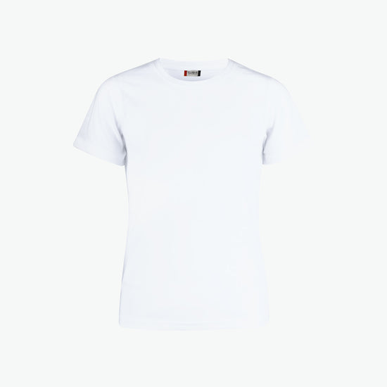 Clique Neon-T Junior - Wit T-Shirt Junior Clique 110/120