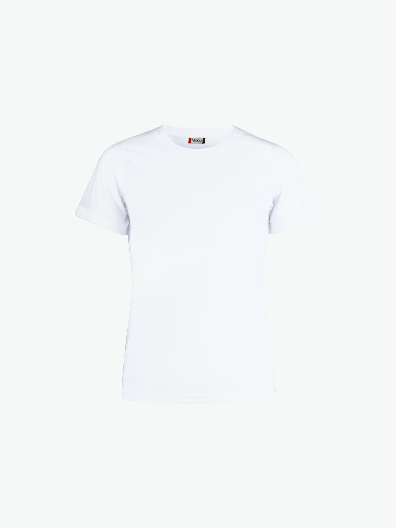 Clique Neon-T Junior - Wit T-Shirt Junior Clique 110/120