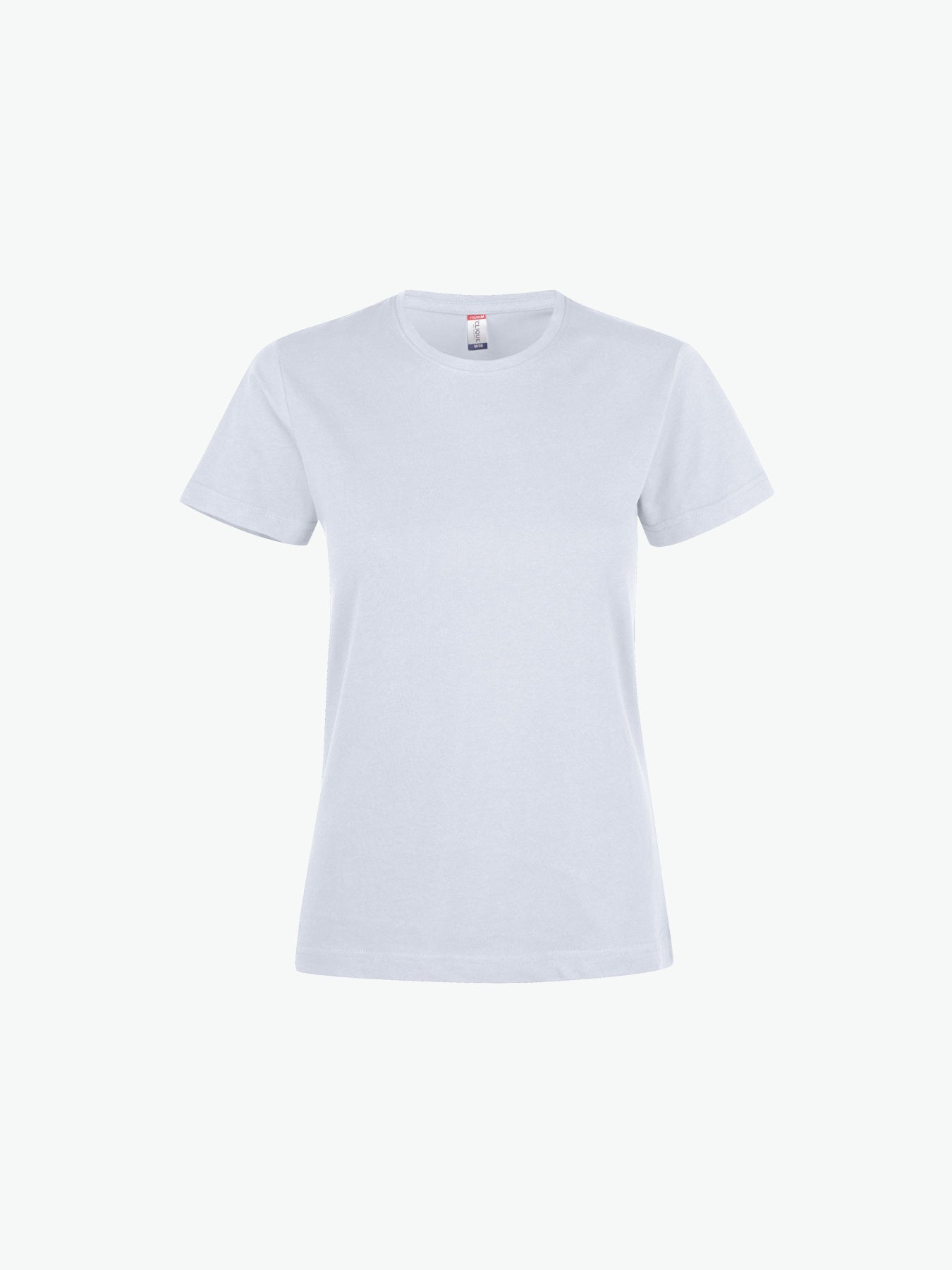 Clique Premium Fashion-T Women - Wit T-Shirt Dames Clique XS