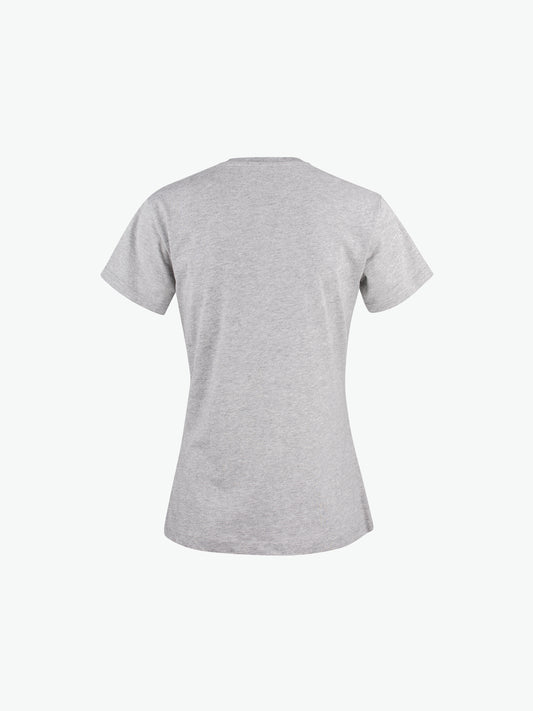 Clique Premium Fashion-T Women - Grijsmelange T-Shirt Dames Clique
