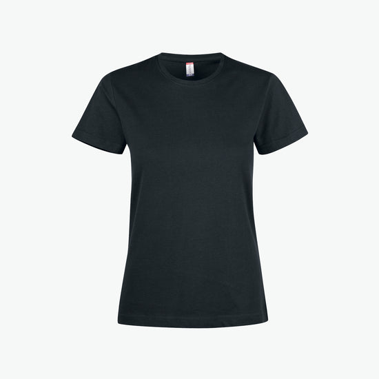 Clique Premium Fashion-T Women - Zwart T-Shirt Dames Clique XS