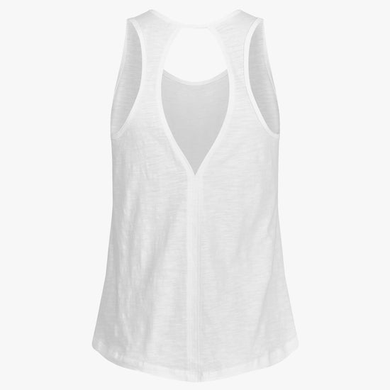 Clique Slub Tanktop Women - Wit Tanktop Dames Clique