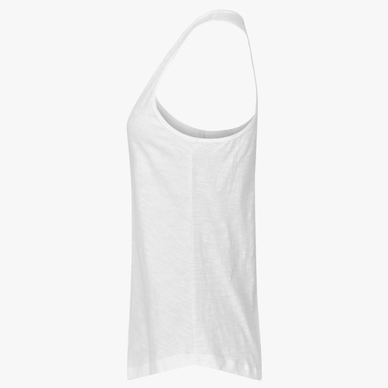 Clique Slub Tanktop Women - Wit Tanktop Dames Clique