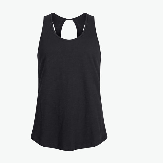 Clique Slub Tanktop Women - Zwart Tanktop Dames Clique XS