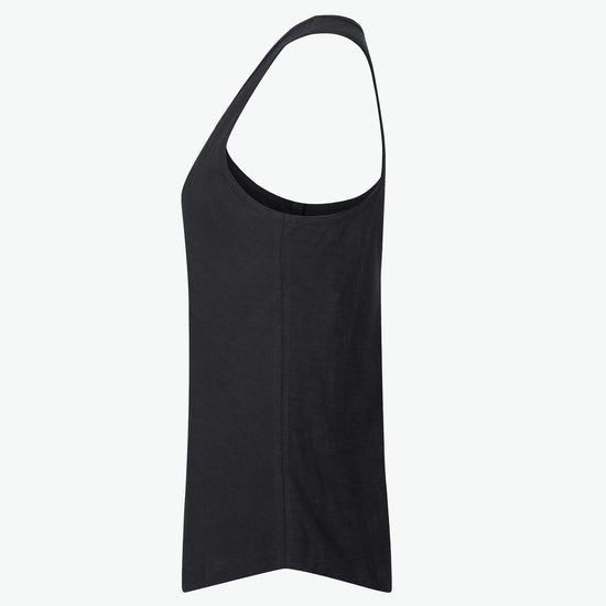 Clique Slub Tanktop Women - Zwart Tanktop Dames Clique