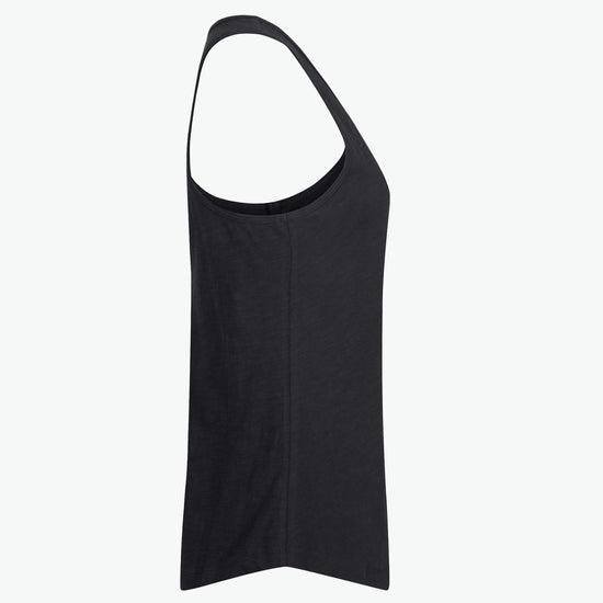 Clique Slub Tanktop Women - Zwart Tanktop Dames Clique