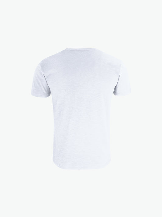 Clique Slub-T - Wit T-Shirt Clique