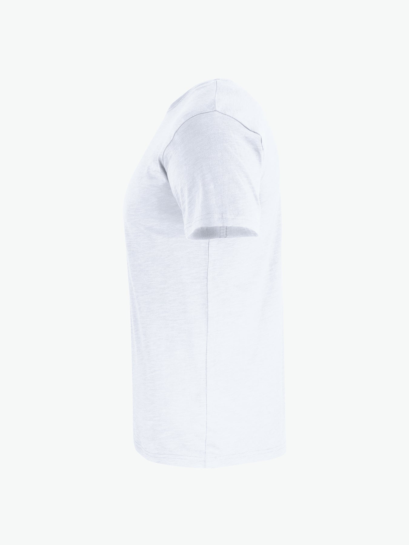 Clique Slub-T - Wit T-Shirt Clique