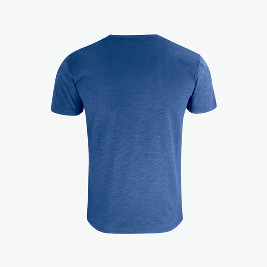 Clique Slub-T - Blauwmelange T-Shirt Clique