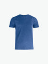 Clique Slub-T - Blauwmelange T-Shirt Clique XS