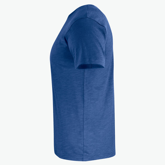 Clique Slub-T - Blauwmelange T-Shirt Clique