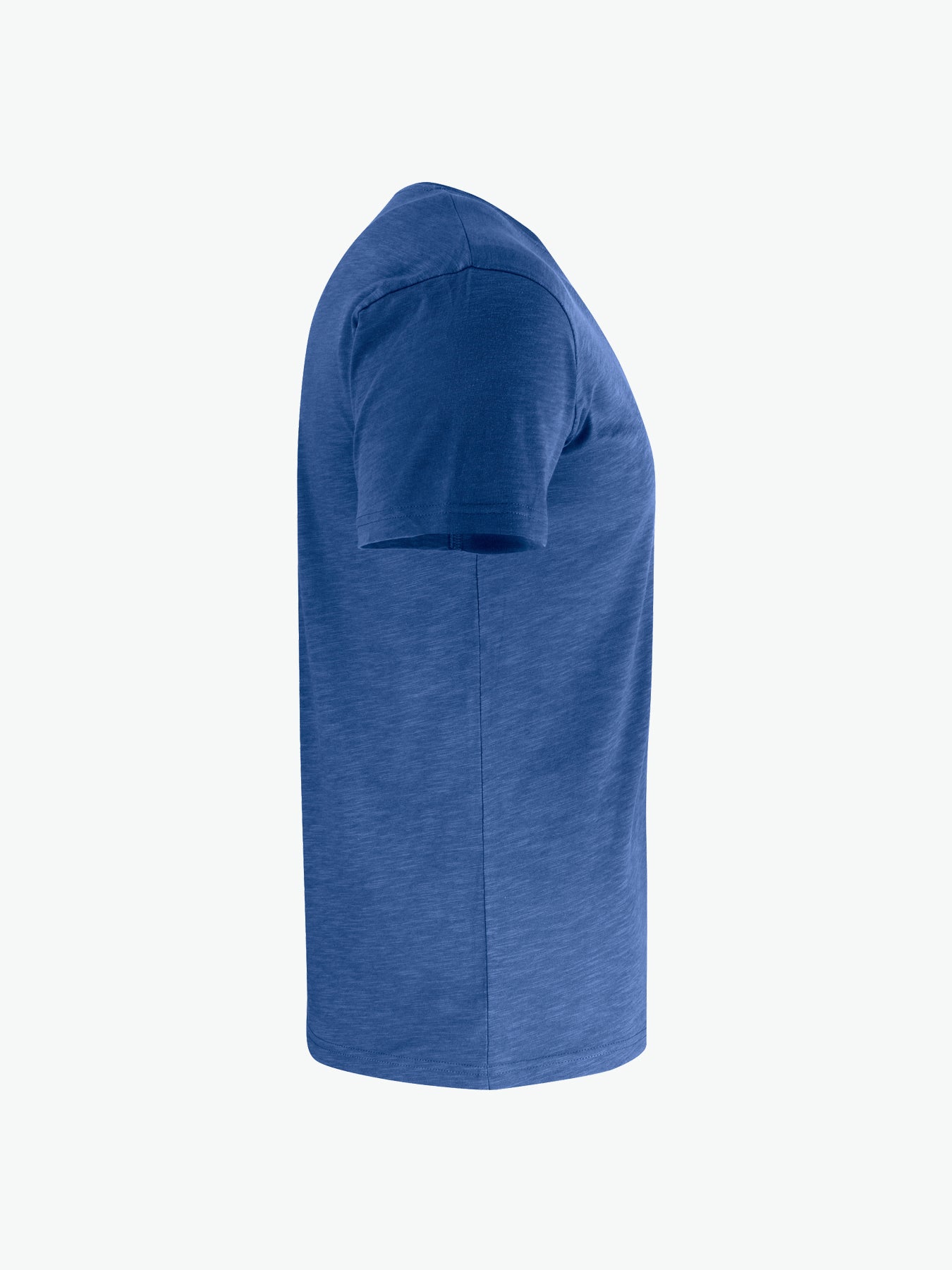 Clique Slub-T - Blauwmelange T-Shirt Clique