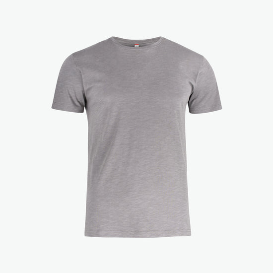 Clique Slub-T - Grijs T-Shirt Clique XS