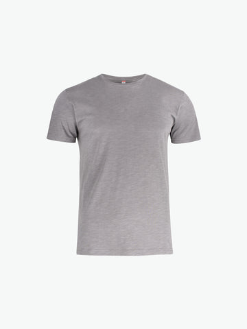 Clique Slub-T - Grijs T-Shirt Clique XS