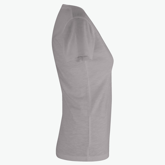 Clique Slub-T Women - Grijs T-Shirt Dames Clique