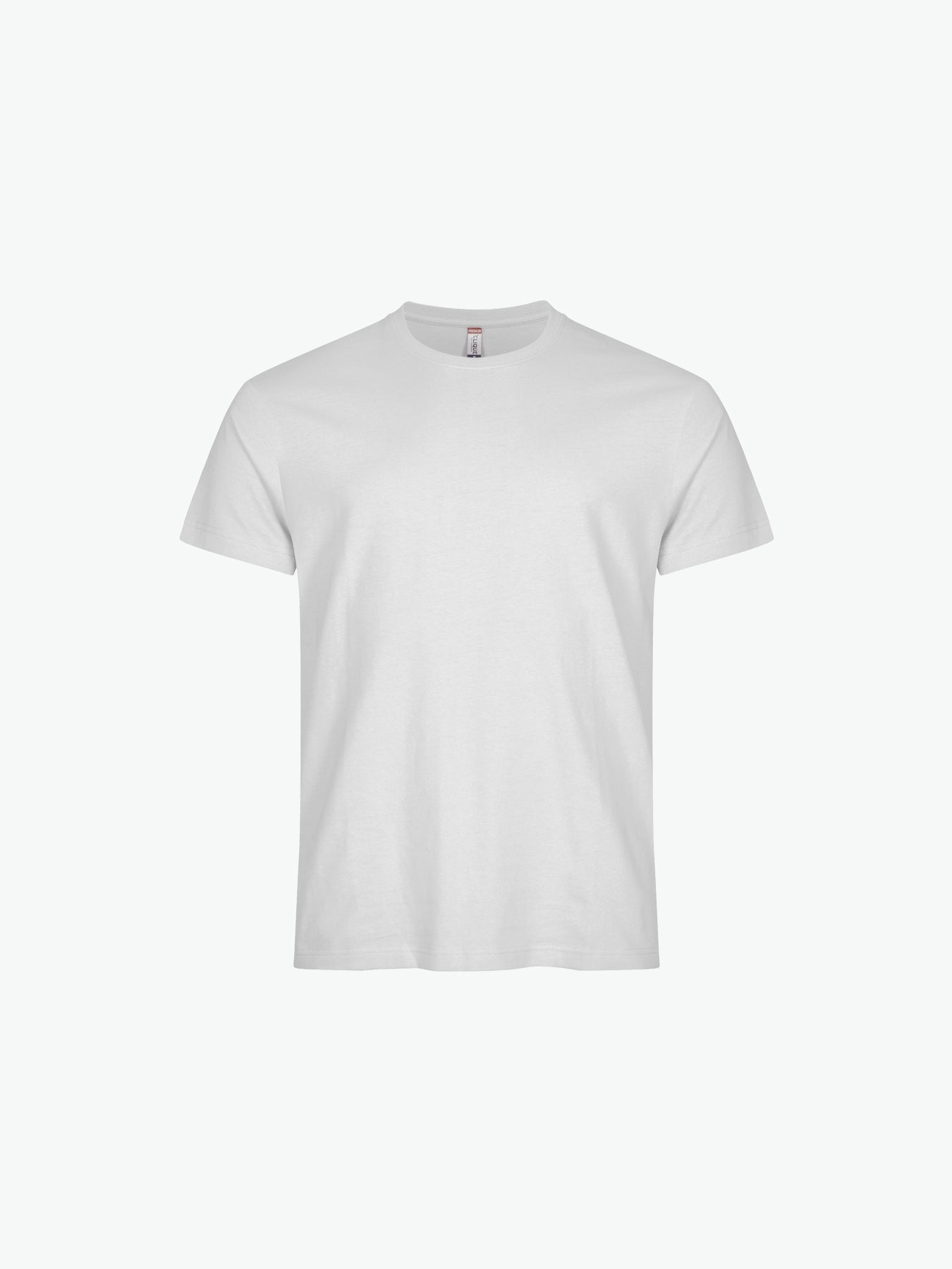 Clique Premium Long-T - Wit T-Shirt Clique XS