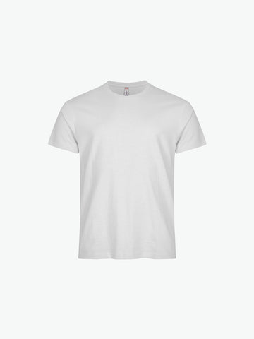 Clique Premium Long-T - Wit T-Shirt Clique XS