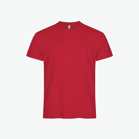 Clique Premium Long-T - Rood T-Shirt Clique XS