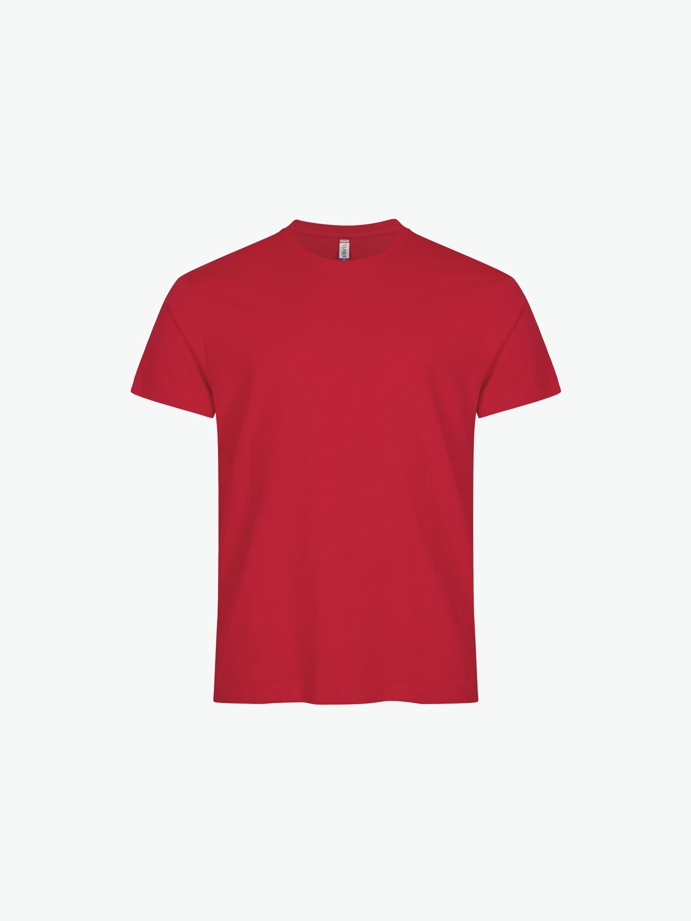 Clique Premium Long-T - Rood T-Shirt Clique XS